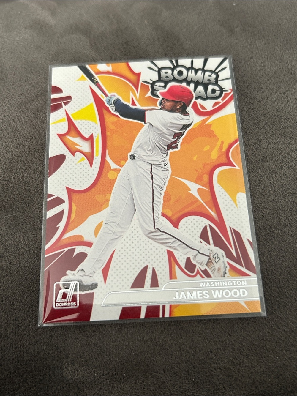 2026 Donruss #19 James Wood Bomb Squad Washington Nationals